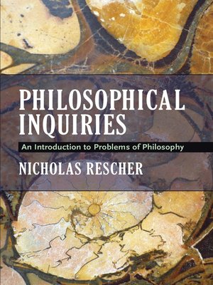 cover image of Philosophical Inquiries